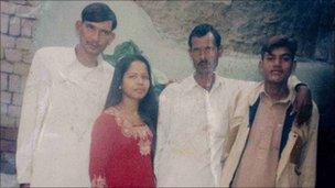 Pakistani Christian woman Asia Bibi is seen in an undated photo handed out by family members in Punjab province on November 13, 2010.