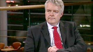 First Minister Carwyn Jones