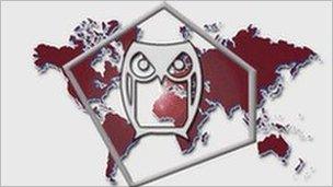 The logo of Portugal's Defence Strategic Intelligence Service (from Sied website)