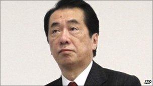 Prime Minister Naoto Kan