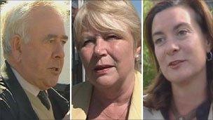 Dafydd Wigley, Jenny Randerson, Eluned Morgan