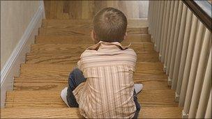 Boy on stairs (file pic) [Image: Jupiter]