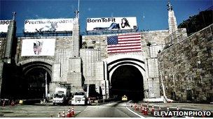 A picture of the Lincoln Tunnel taken from Elevationphoto's Flickr stream under a creative commons license