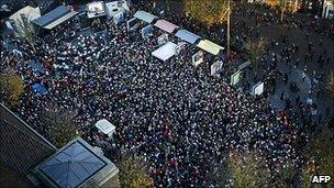 Protest in Utrecht