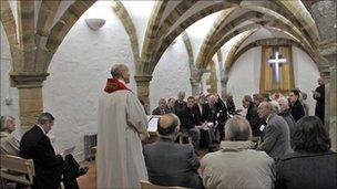 The new Chapel of Holy Cross