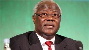 President Ernest Bai Koroma of Sierra Leone