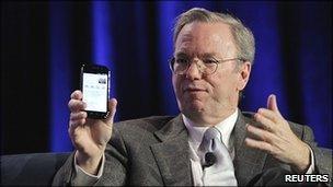 Google CEO Eric Schmidt