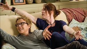 Annette Bening and Julianne Moore in The Kids are All Right