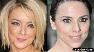 Sheridan Smith and Melanie Chisholm