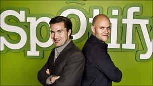 Spotify's founders