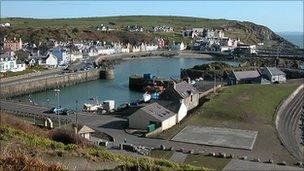 Portpatrick Harbour - Undiscovered Scotland