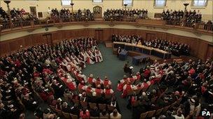 General synod in session