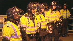 Police gather near Brighton Pier