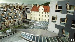 Scottish Parliament building