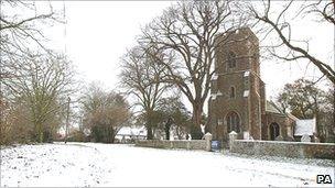 St Andrews church in Toft, Cambridgeshire