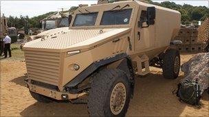 The Foxhound patrol vehicle