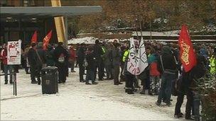 Student protesters