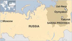 Map of Russia