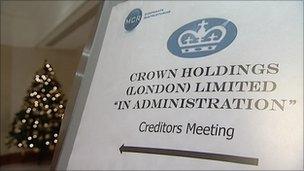 Creditors meeting notice