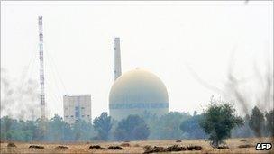 The Khushab heavy water plant, 240km south-west of Islamabad