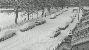 Bruntsfield Crescent in Edinburgh