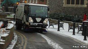 Gritter in Reading