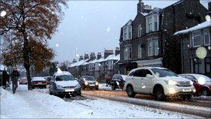 Snow in Aberdeen