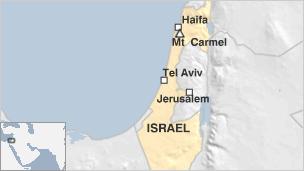 Israel map