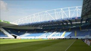 Computer-generated image of Hillsborough redevelopment