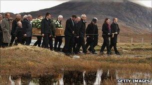 Linda Norgrove's funeral