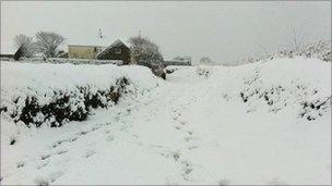 Snow in St Ouen