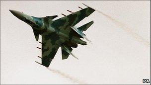 Su-35 Sukhoi aircraft