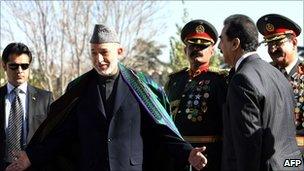 Afghan President Hamid Karzai