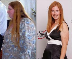 Rebecca Fyfe lost more than 10 stone