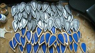 Armour scales, Hazel Cogan