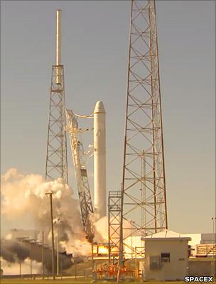 Falcon 9 static test firing