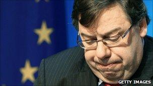 Irish Taoiseach Brian Cowen