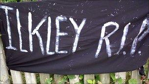 Ilkley RIP banner