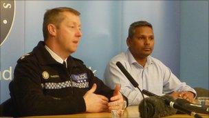 Ch Supt Chris McKeogh and Raj Rattu