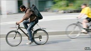 Cycling commuters