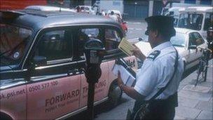 Traffic warden