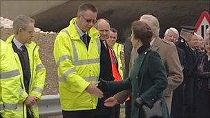 Princess Royal at Weymouth Relief Road