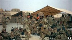 ISAF troops in Afghanistan