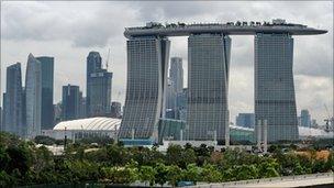 Singapore skyline