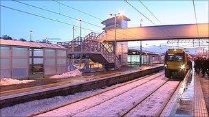 Bathgate train station