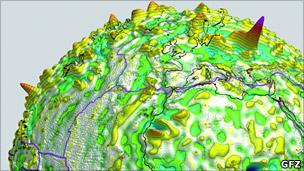 Data of magnetism in Earth's rocks (GFZ)