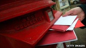 Post box, Getty