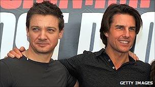 Jeremy Renner and Tom Cruise