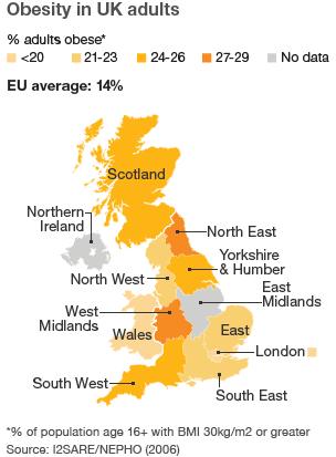 obesity map