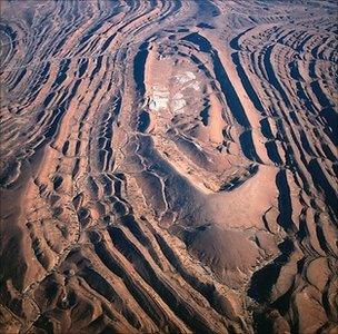 The Flinders Ranges in South Australia where the sedimentary evidence was found